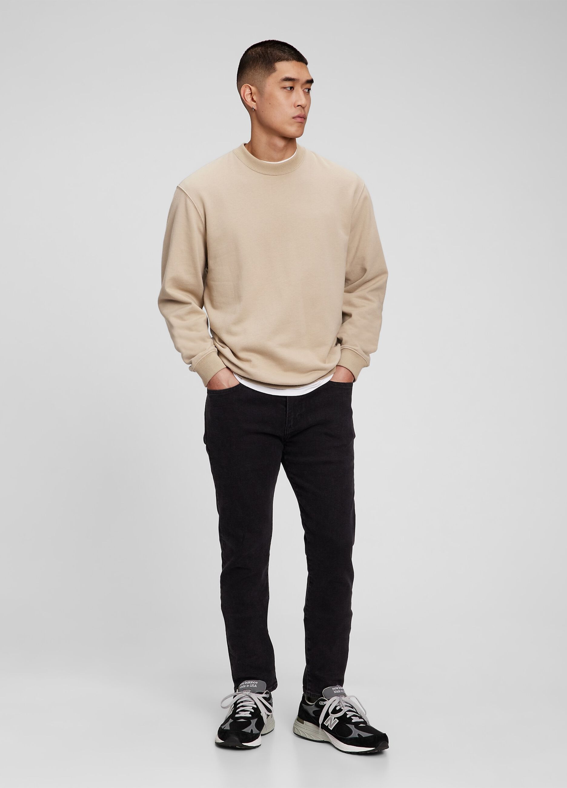 Skinny-fit stretch jeans