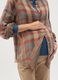 Multicolor Check Maternity Shirt_2