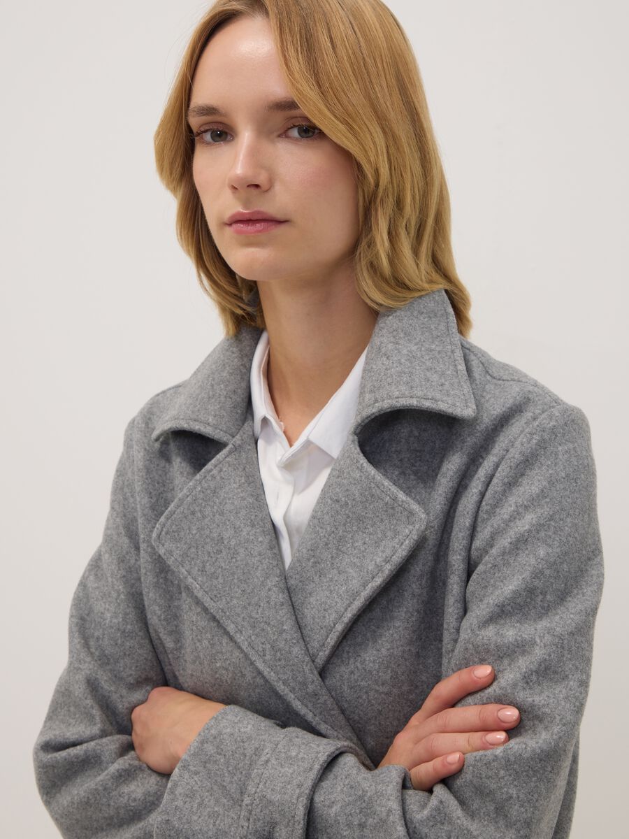 Giacca grigia doppiopetto regular fit_0