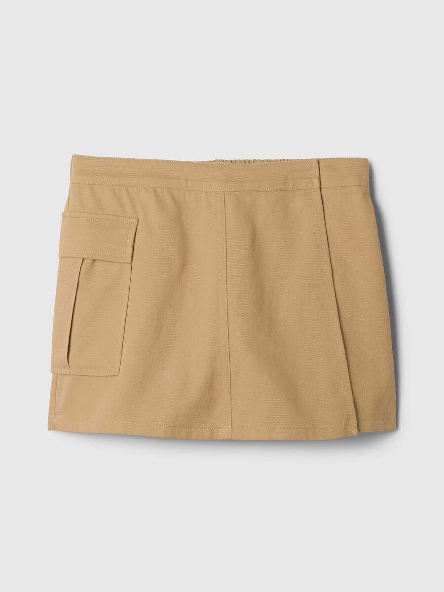 Utility skort with pocket_0
