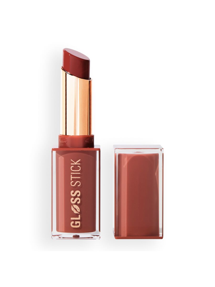 Revolution Pout Lip Gloss Stick Toffee Nude_1