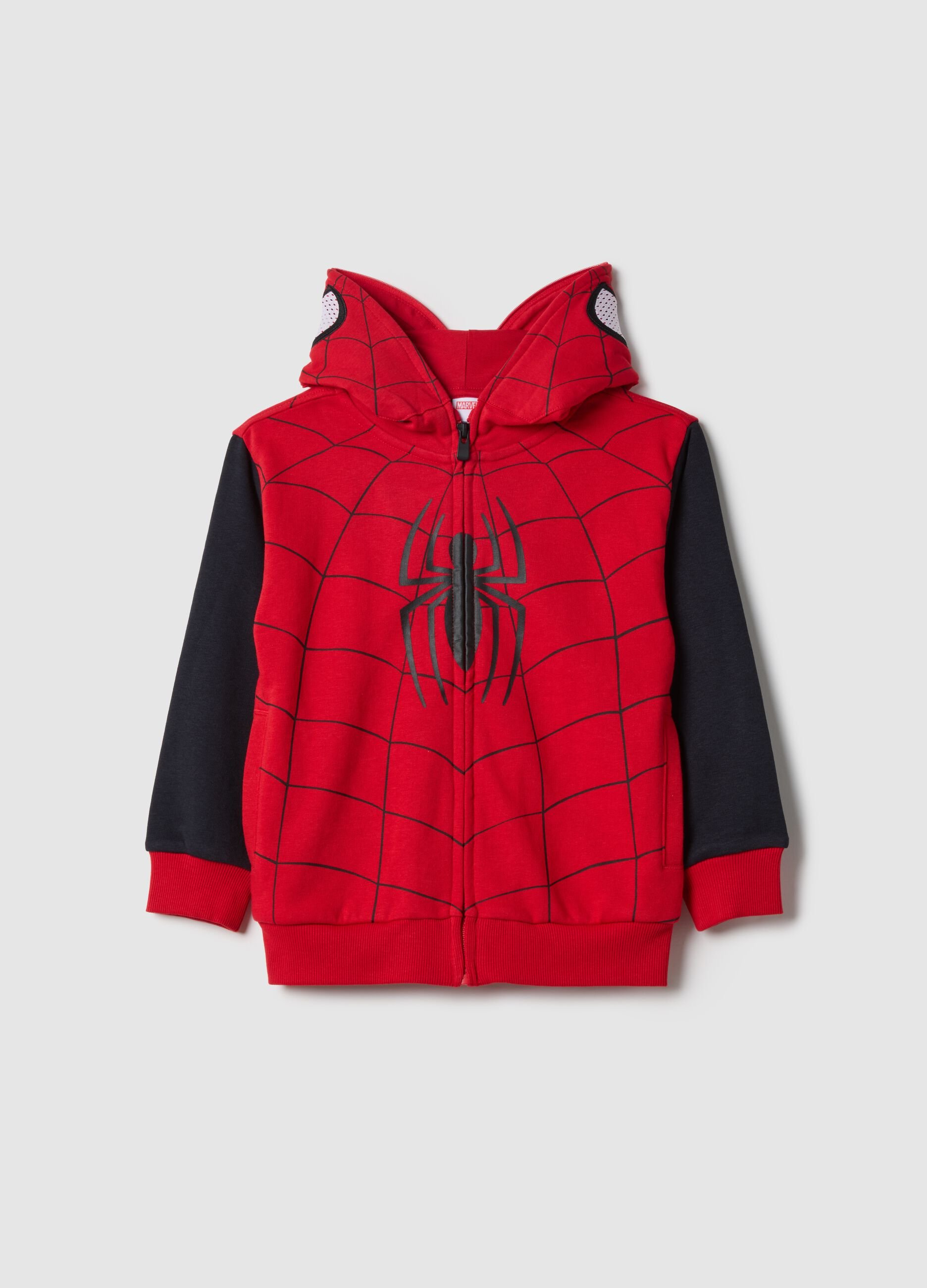 Children's multicolour cotton blend sweatshirt regular fit Spider-Man