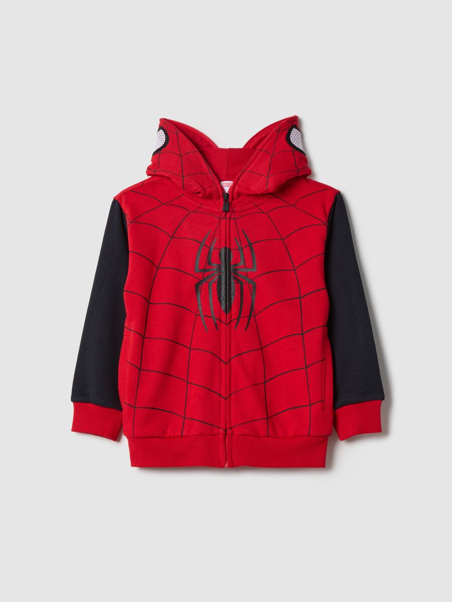 Children's multicolour cotton blend sweatshirt regular fit Spider-Man_0