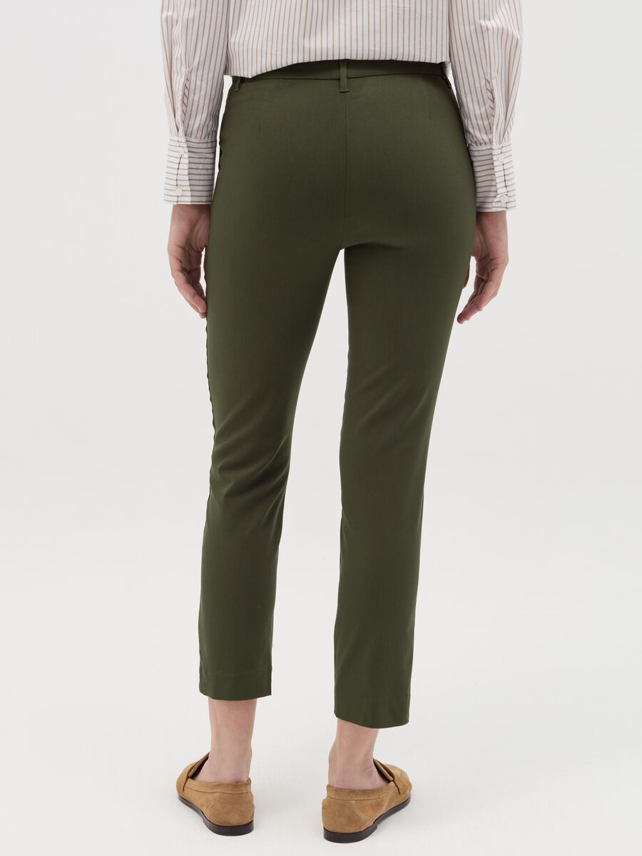 Slim-fit ankle-length chinos_3