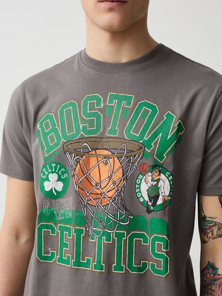 T-shirt with NBA Boston Celtics print_1