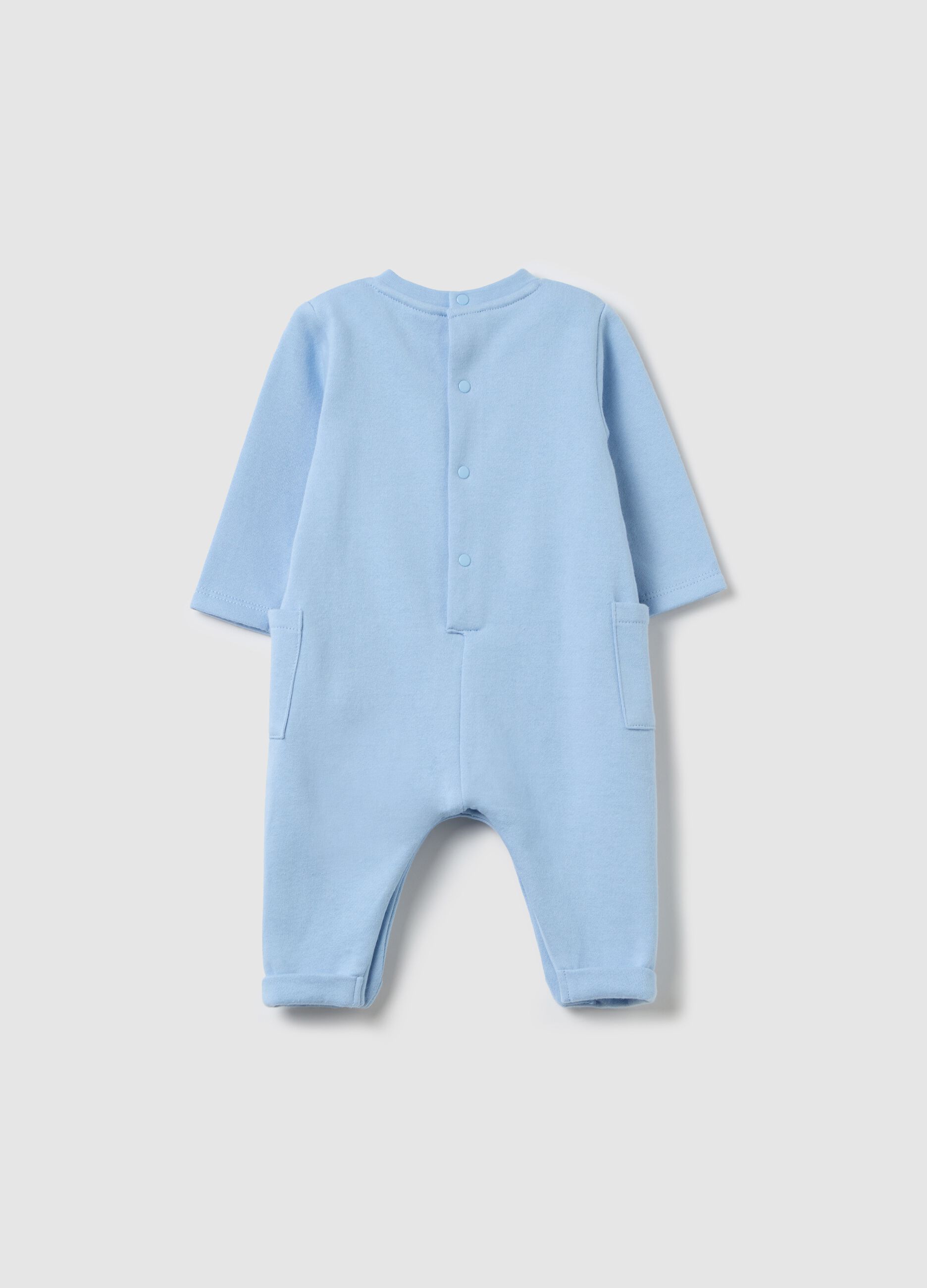Cotton onesie with 101 Dalmatians embroidery
