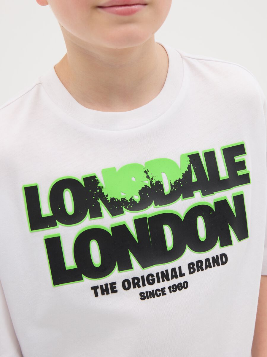 Cotton T-shirt with logo print_1