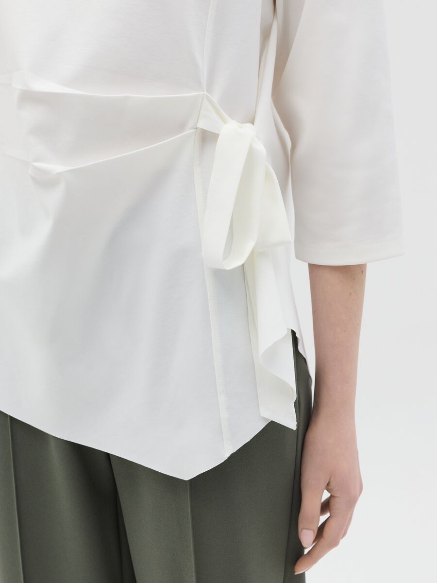 White blouse with bow_2
