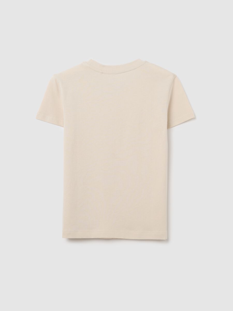 White Short Sleeve T-shirt Made of Organic Cotton_4