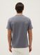 Grey pure cotton short sleeve T-shirt regular fit_2