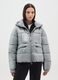 Silver Grey The Iconic Puffer Jacket with Hood_1