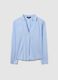 Light blue long-sleeve regular fit shirt_4