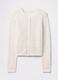 White cardigan with openwork design_3