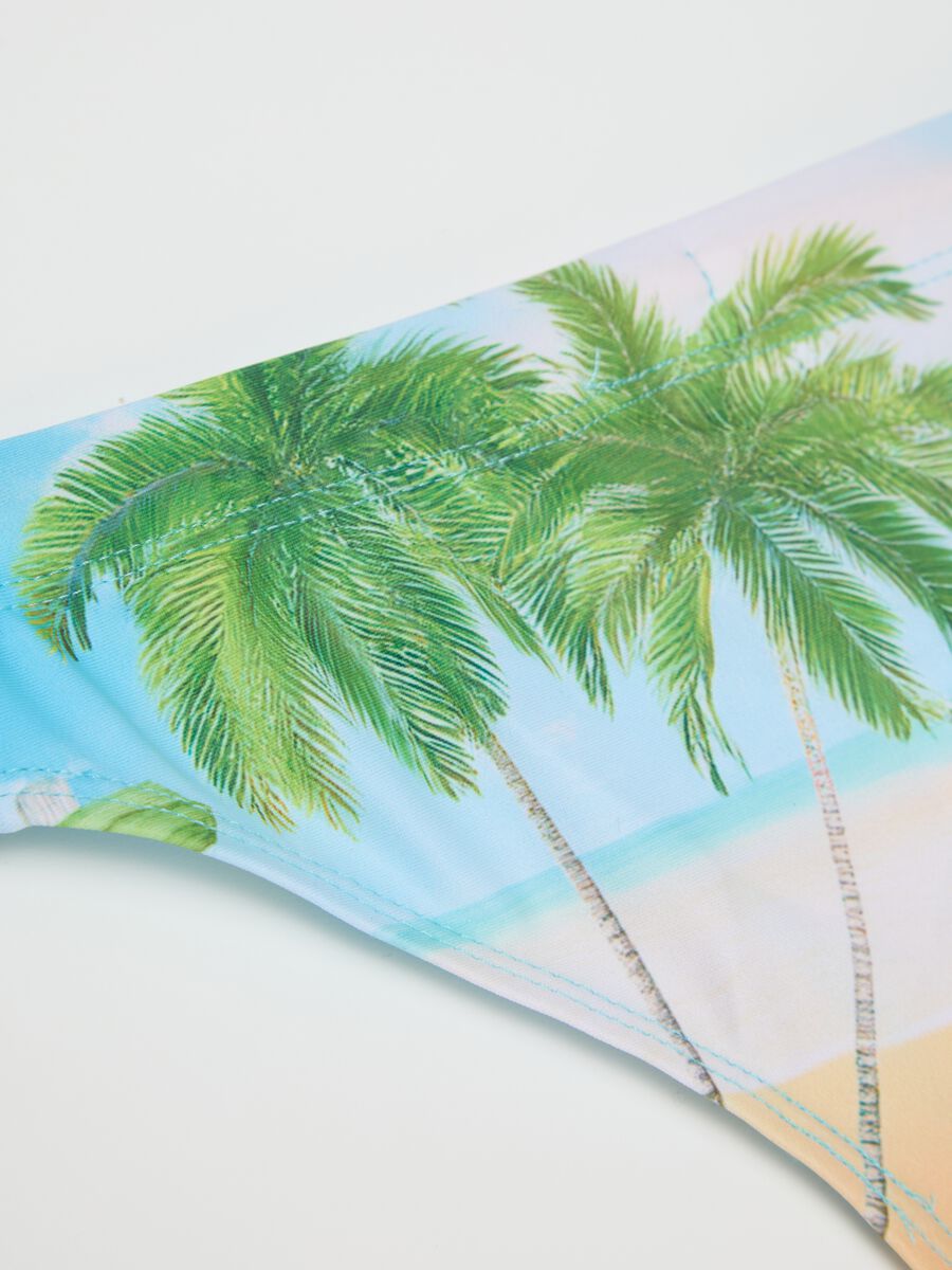 OVS Kids Tropical Print Swim Brief for Children_3