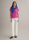 Pink short-sleeve pure cotton polo shirt, regular fit_1