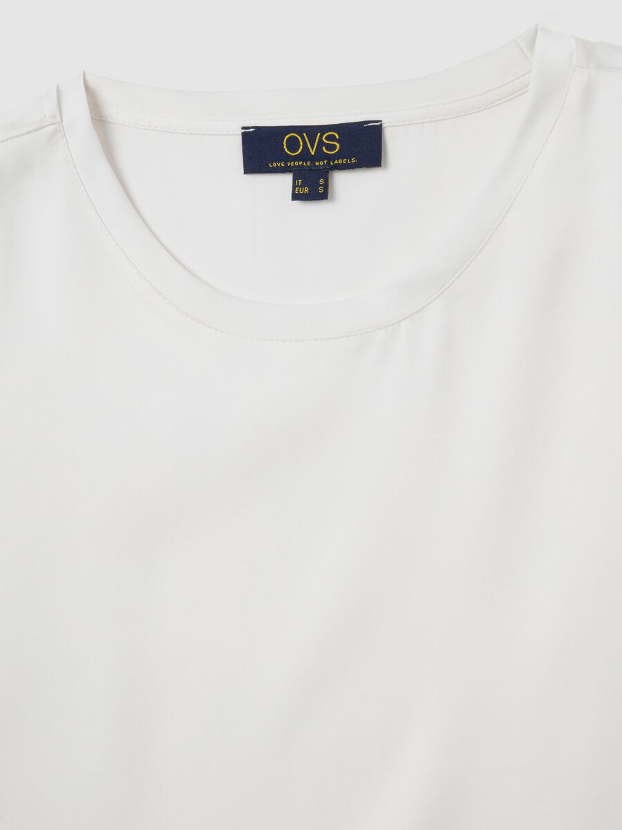 Women's Stretch White T-shirt_5