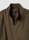 Green regular-fit jacket with zip and high collar_2