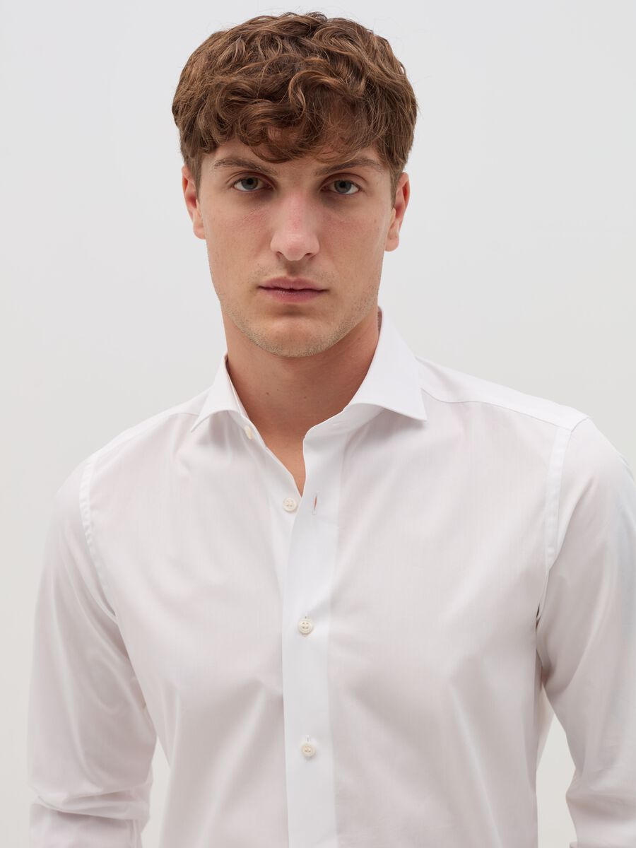 Slim-fit shirt in cotton_1