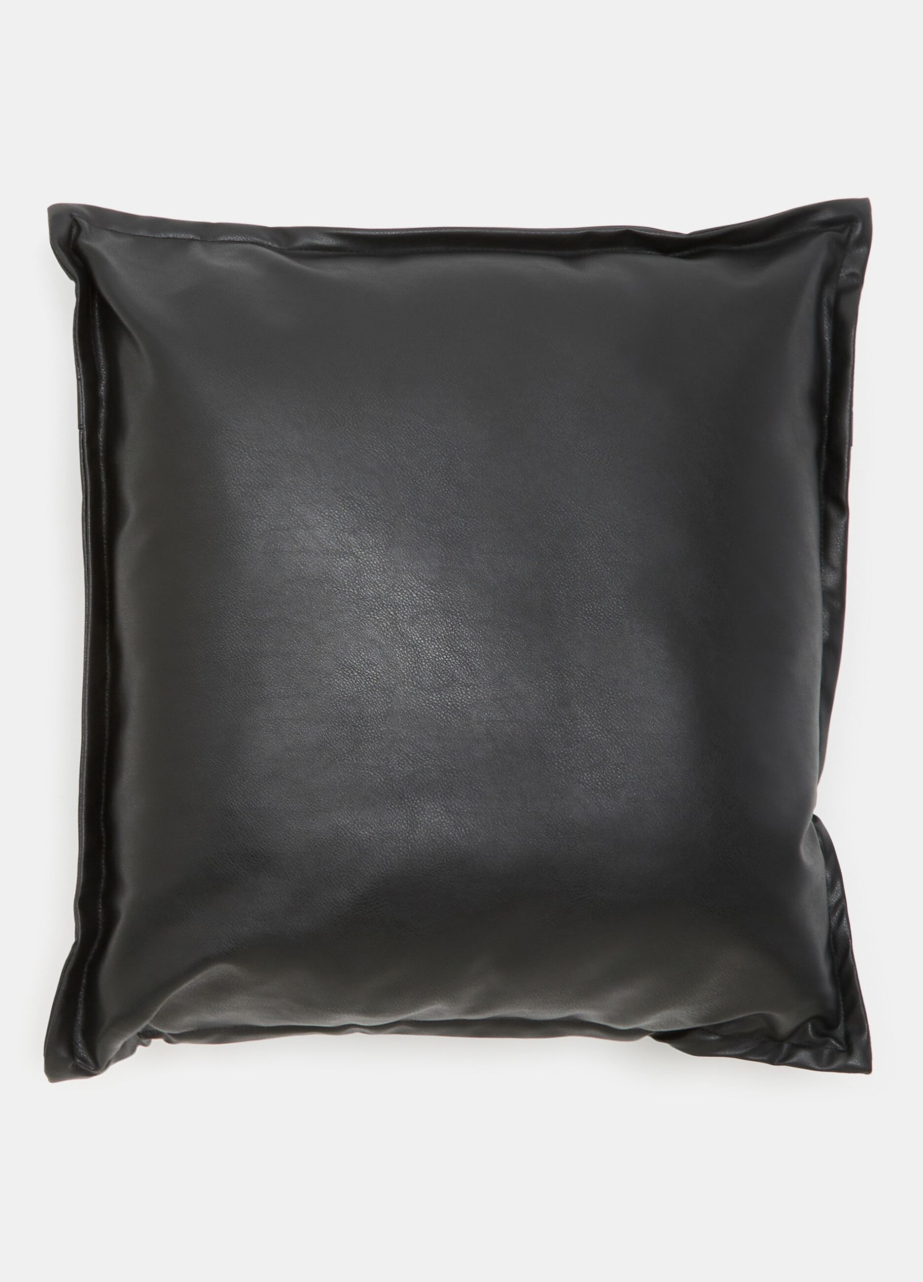 Cushion in faux leather