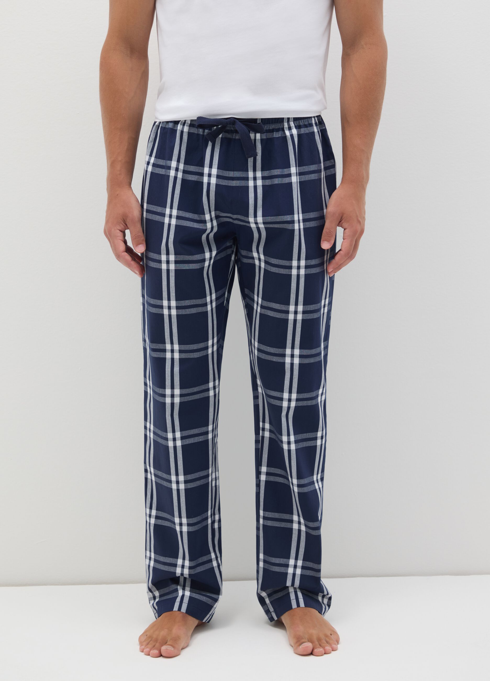 Multicolour Regular Fit Pure Cotton Pyjama Trousers