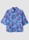 Pure cotton multicolour over-fit patterned shirt_4