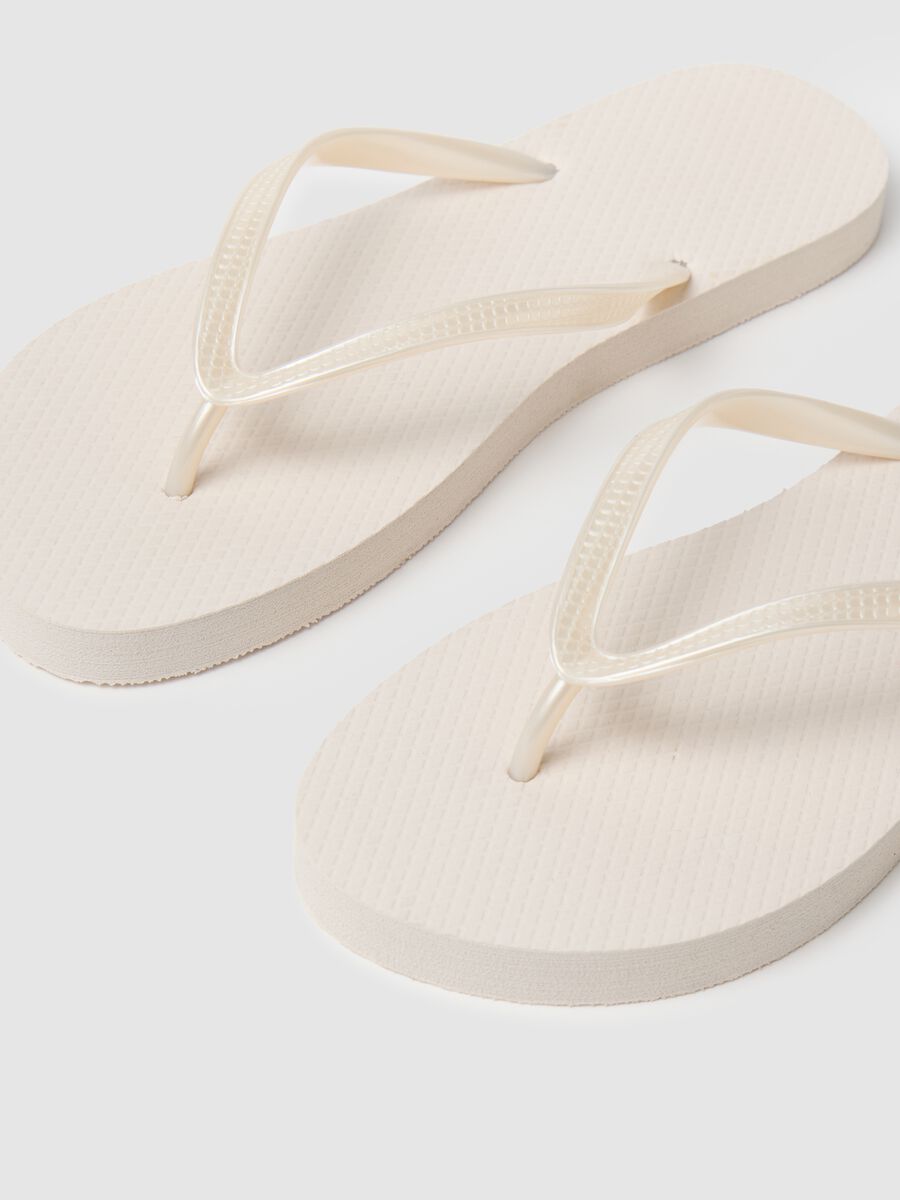 Beige Flip Flops by Ovs_2