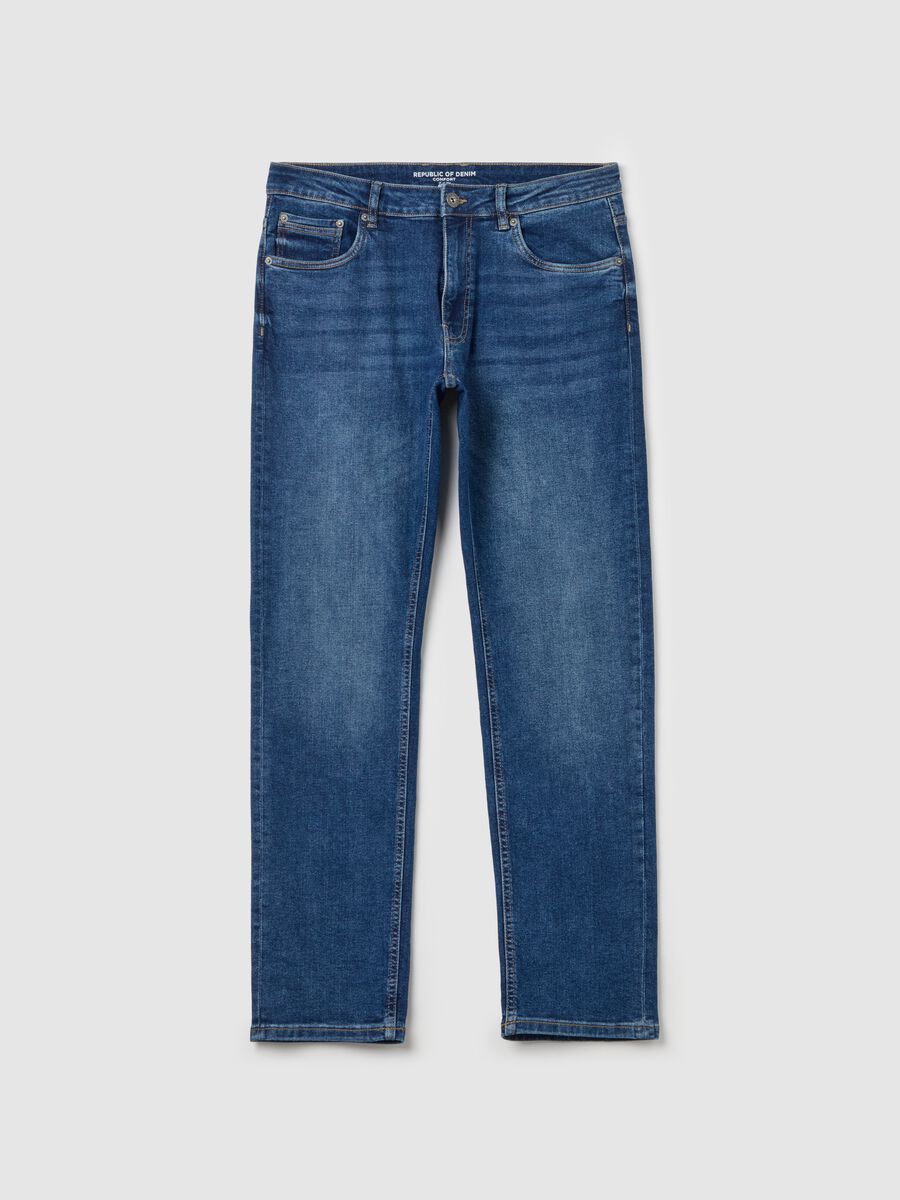 Comfort-fit stretch jeans_4