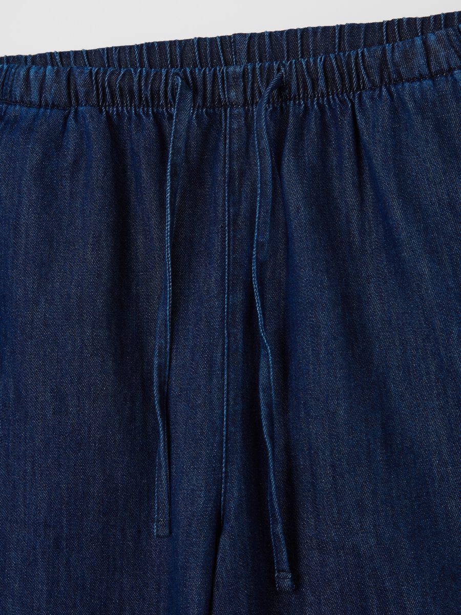 Wide-leg trousers in denim_5