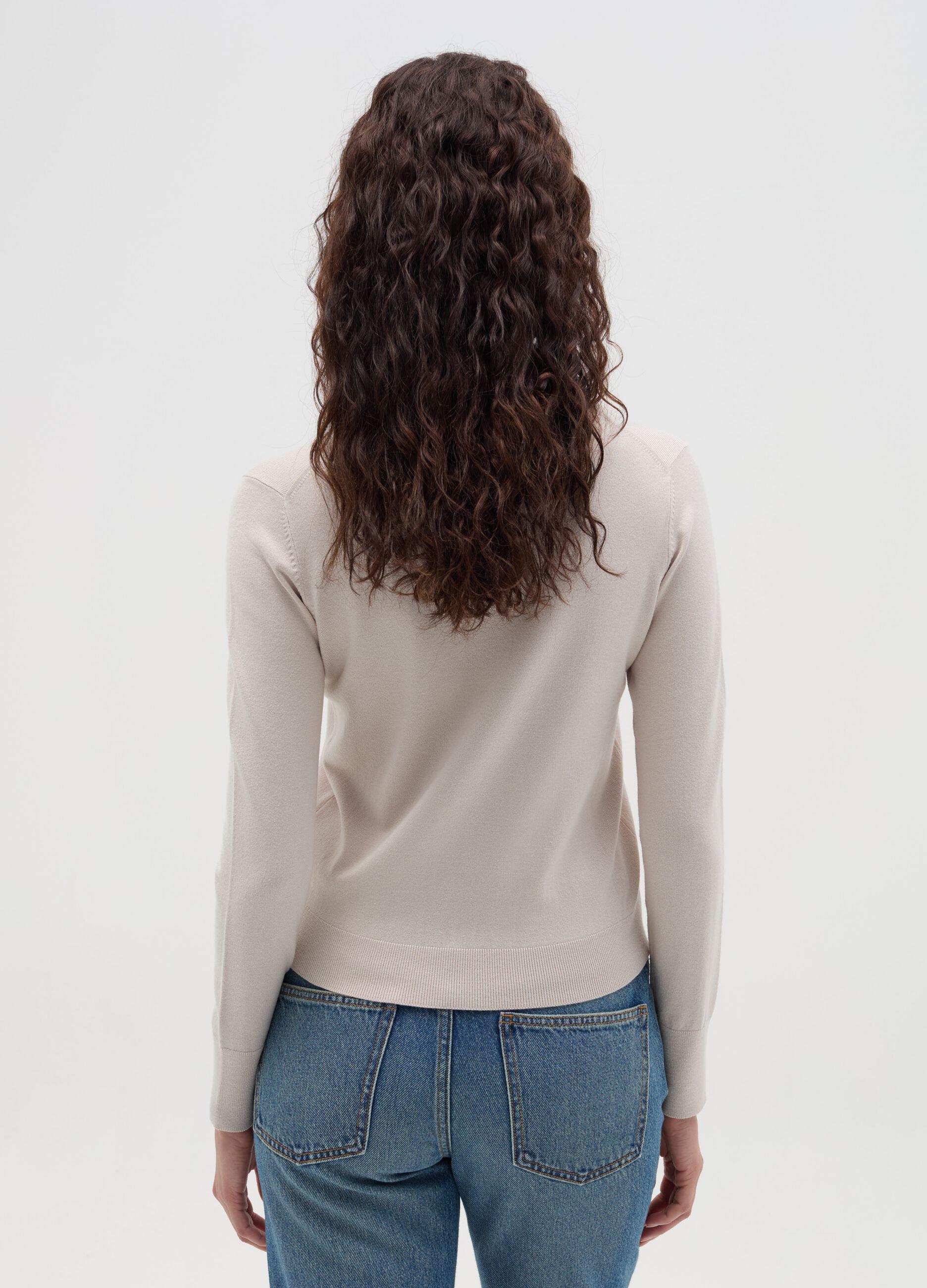 Slim-fit pullover