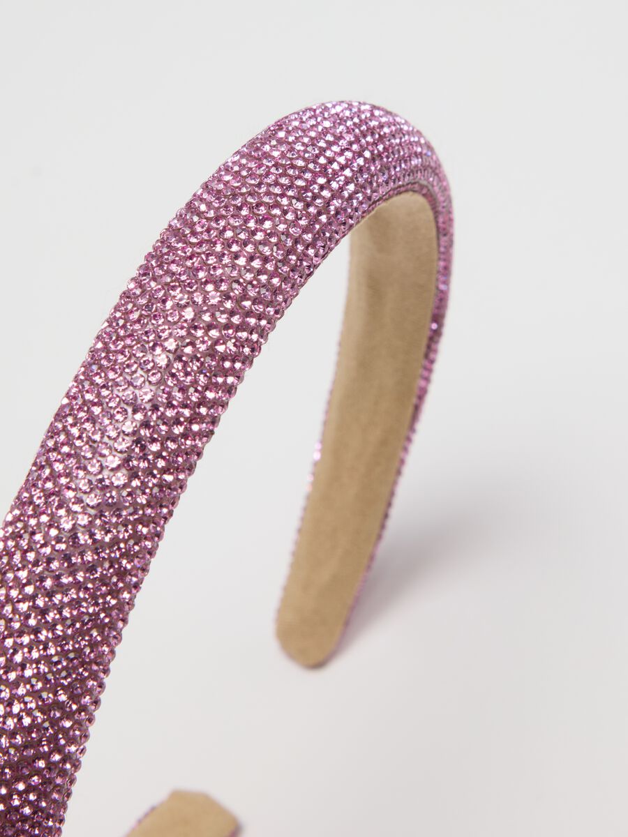 Pink Glitter Headband for Girls_1