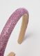 Pink Glitter Headband for Girls_1