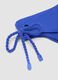 Blue stretch bikini bottoms with tie sides_5