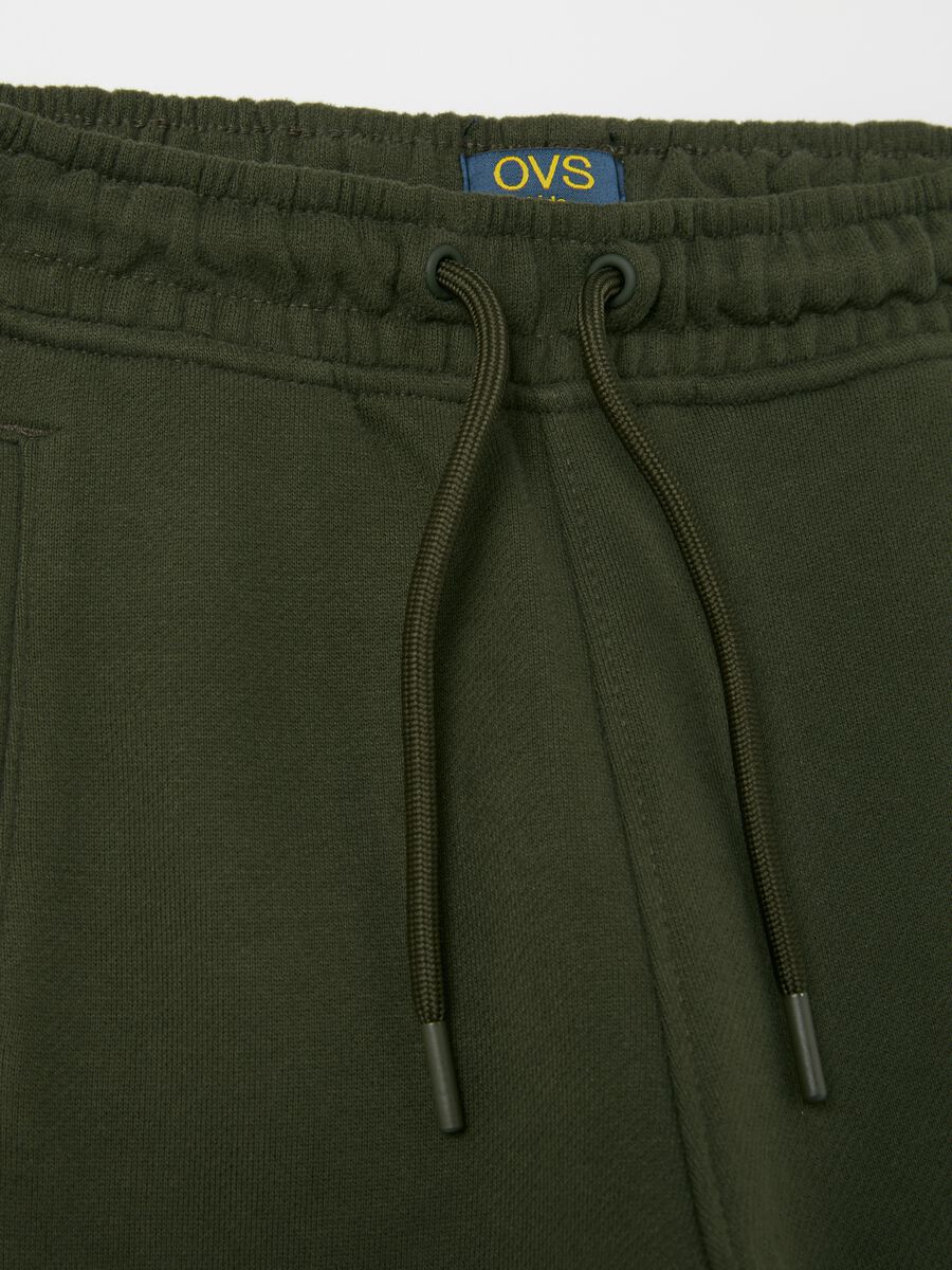 Essential joggers in organic cotton with drawstring_2