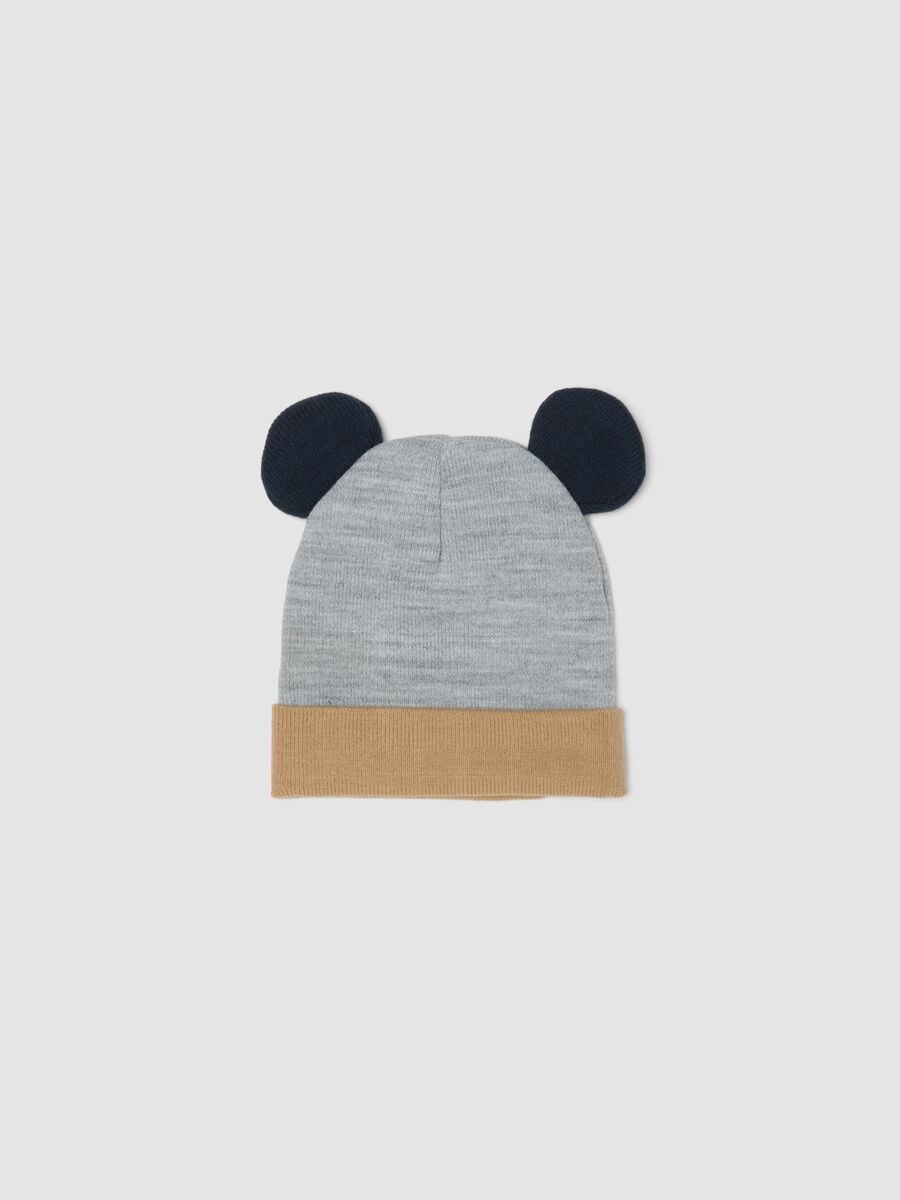 Cappello grigio melange con motivo Mickey & Friends_1