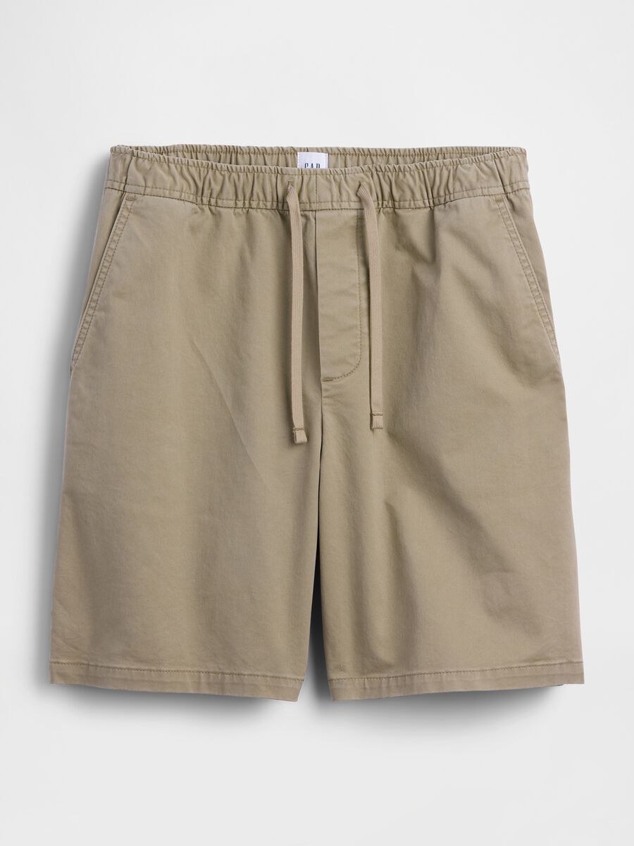 Stretch cotton shorts_5