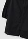 Black girls&rsquo; school smock with white collar and Stitch embroidery_3
