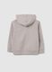 Grey pure cotton regular fit kids' sweatshirt_1