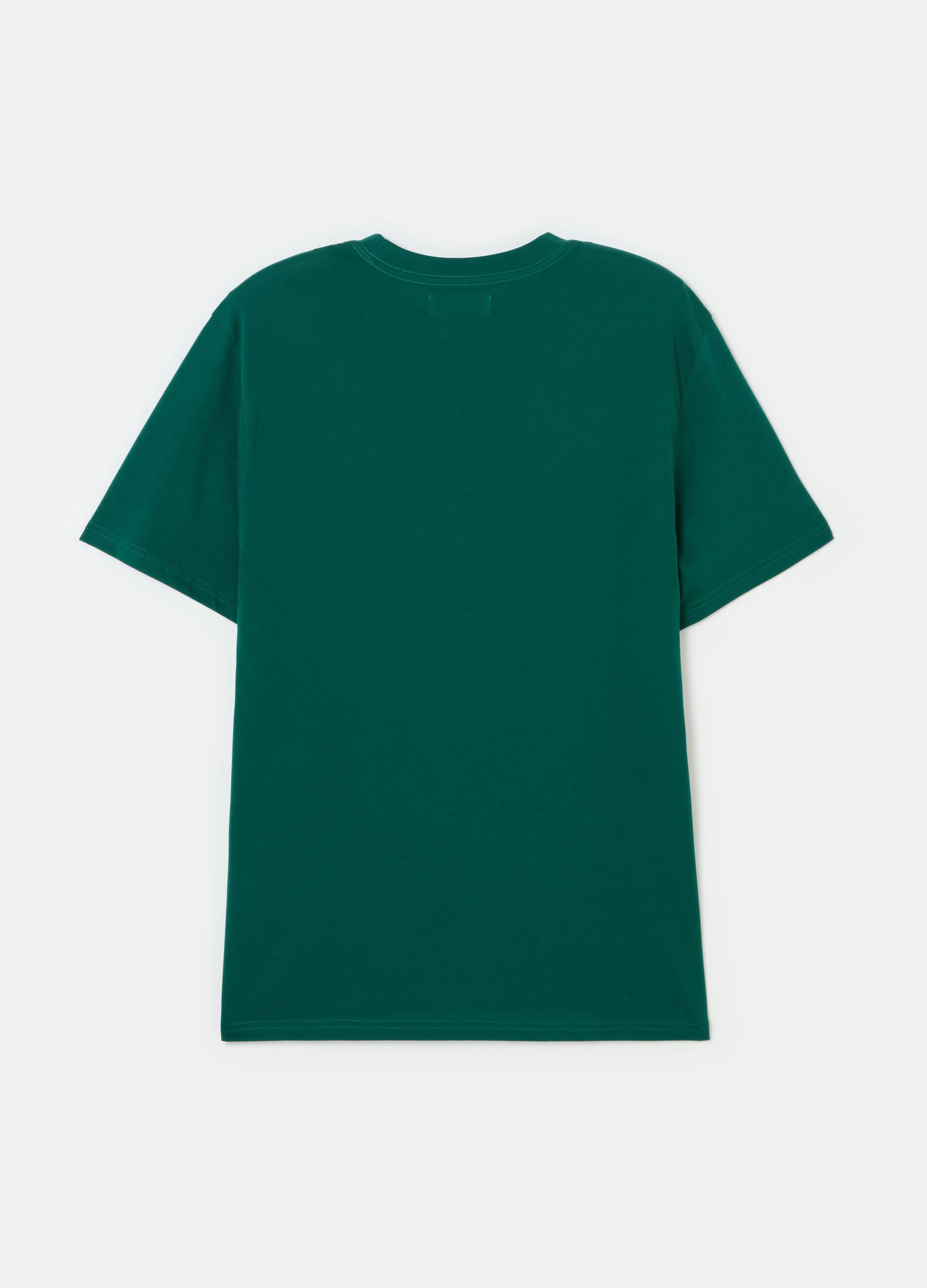T-shirt girocollo in cotone Supima