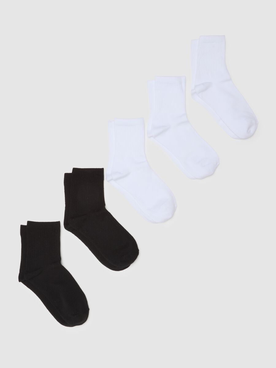 Multicolour Cotton Blend Socks Multipack Set_0