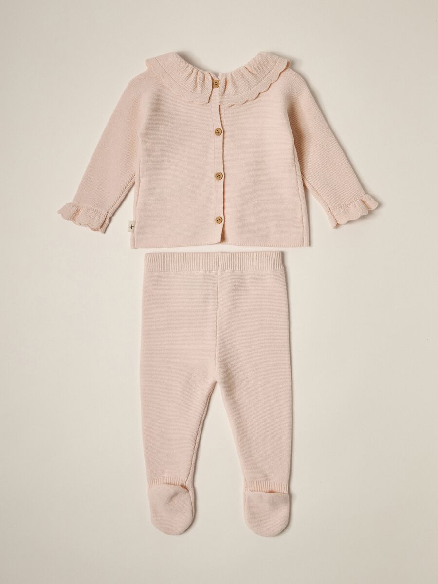 Set tricot in puro cotone IANA neonata_1