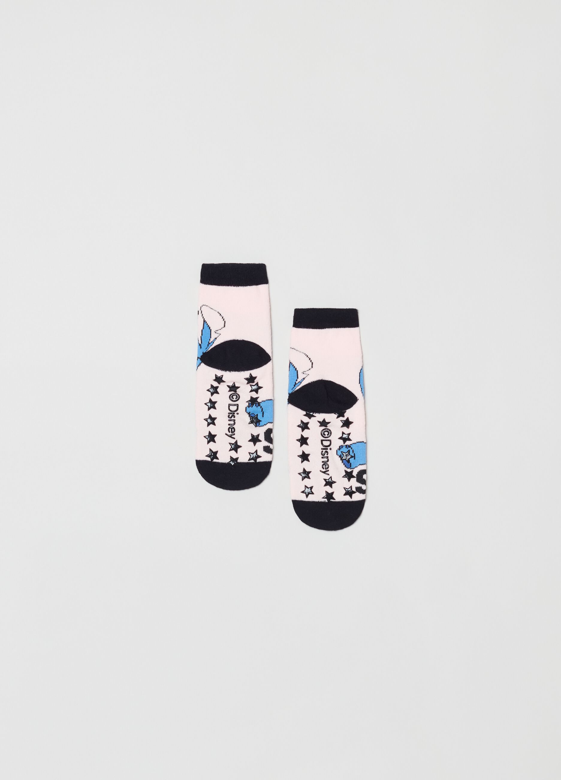Calze antiscivolo stretch con disegno Stitch_1