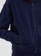 Girls' blue regular fit pure cotton sweatshirt_2