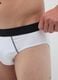 Set of white pure cotton regular fit briefs_2