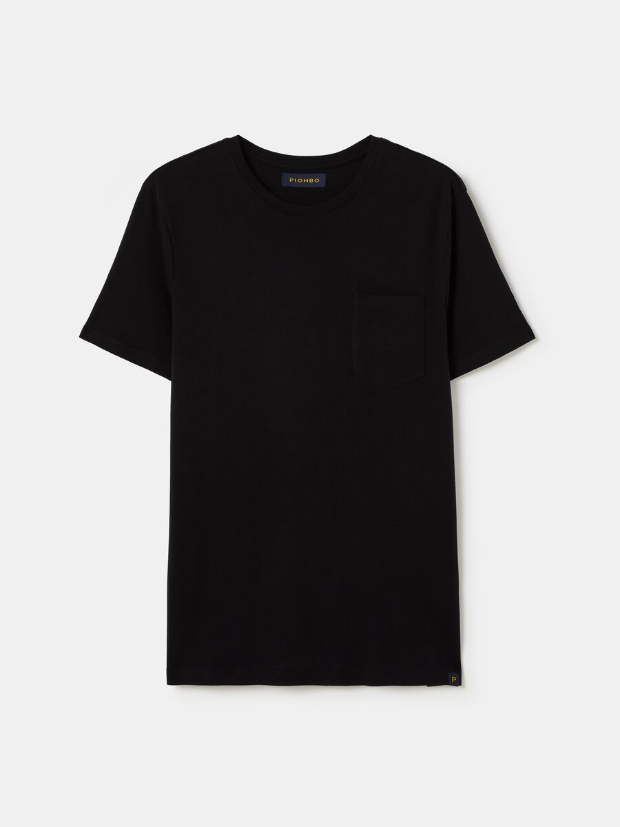 Supima cotton T-shirt with pocket_3