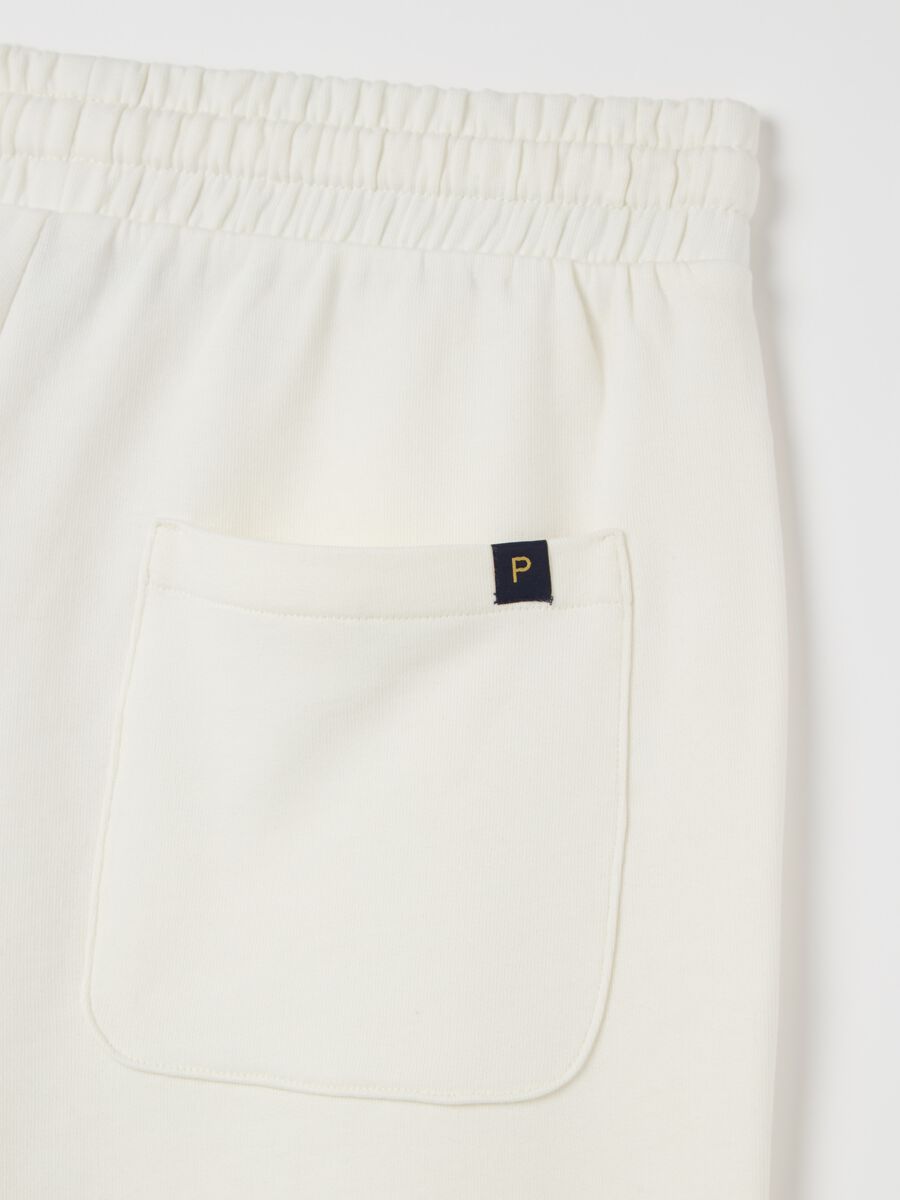 French terry joggers with drawstring_5