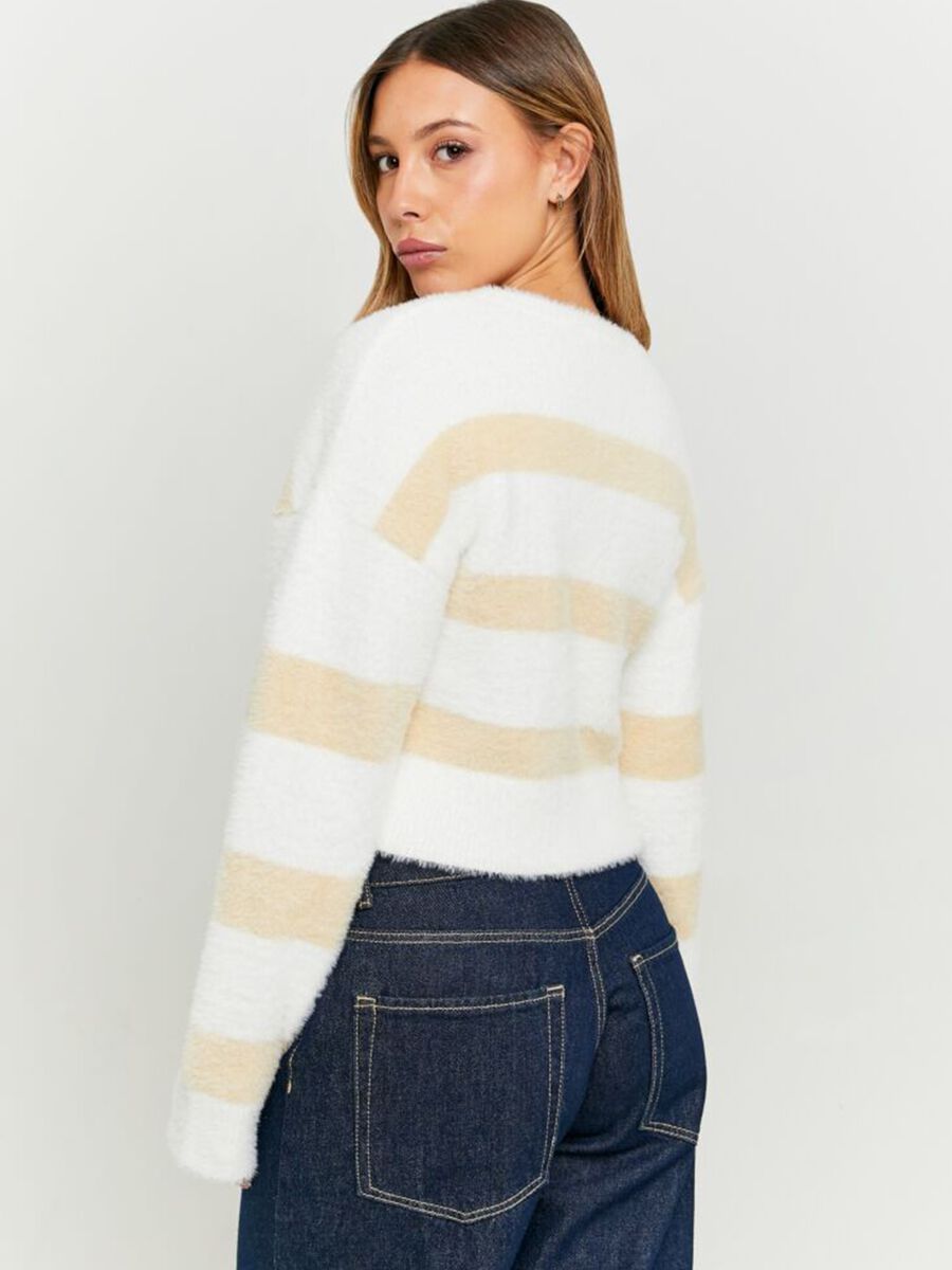 Cropped sweatshirt with pattern_1