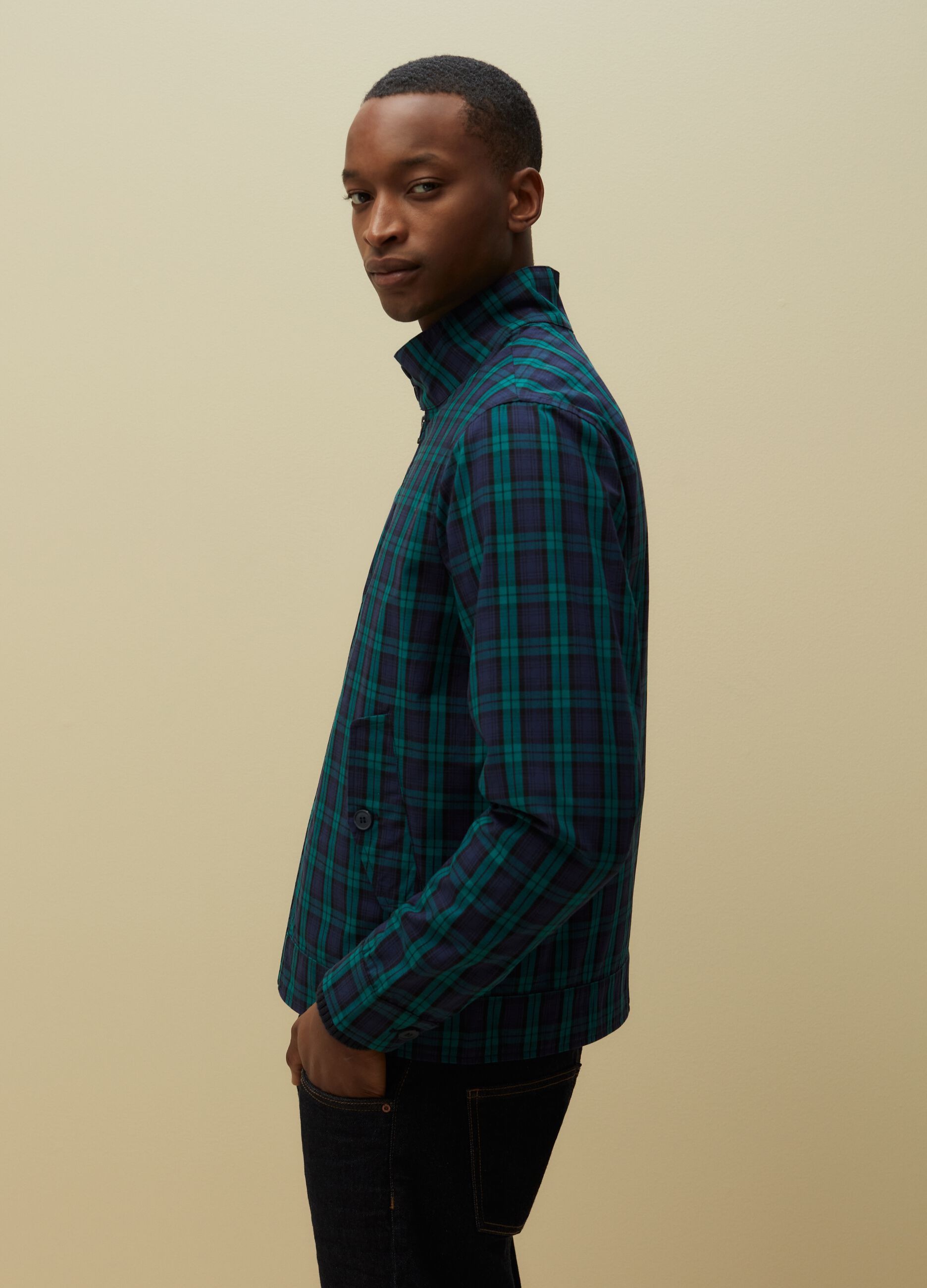 Bomber check a collo alto_3