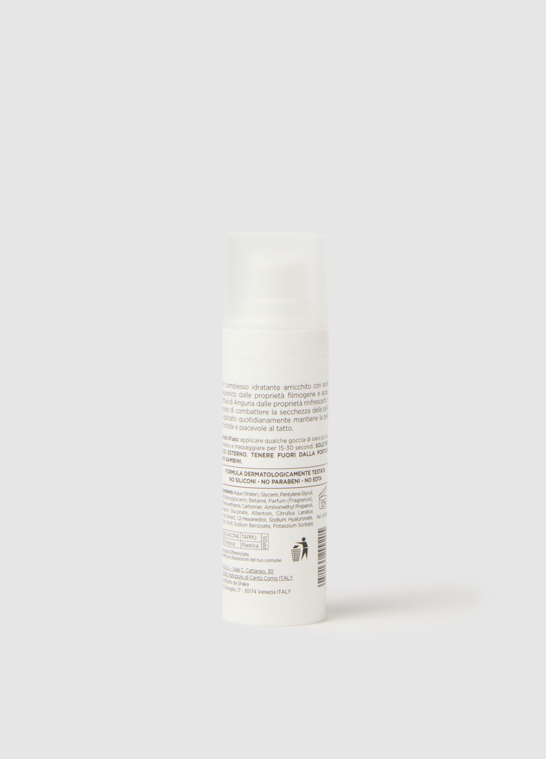 Refreshing face serum with watermelon active water
