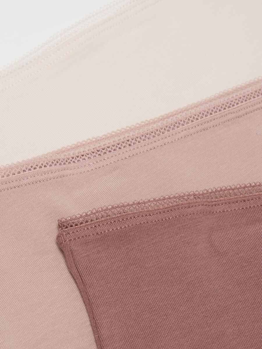 Tripack pink cotton stretch briefs_1