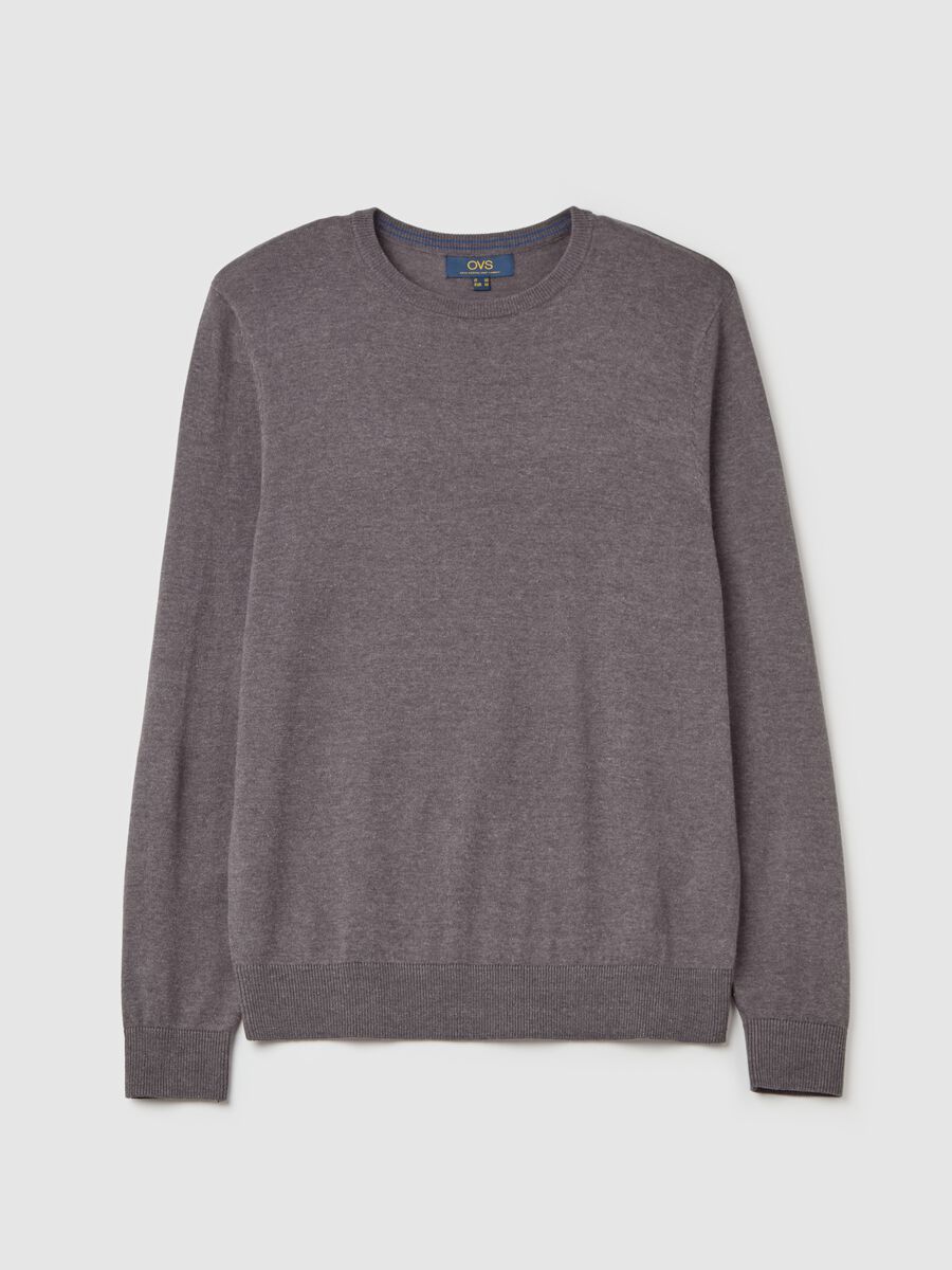 Round neck pullover_4